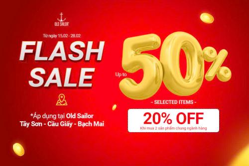 FLASH SALE UP TO 50%