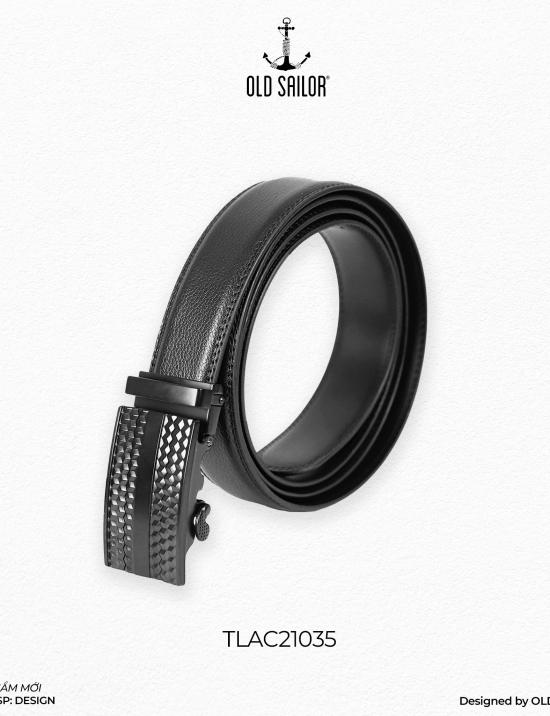 Thắt lưng office belt Old Sailor - TLAC21035 - 1m6 - black