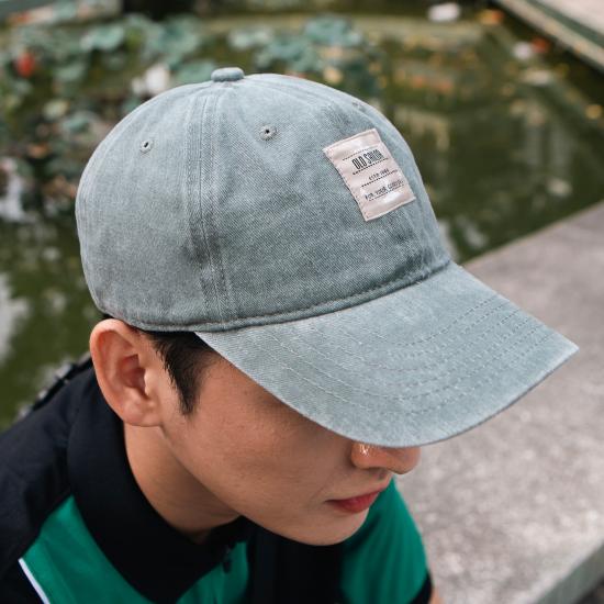 Nón lưỡi trai wash Old Sailor - grey - HAXA21031