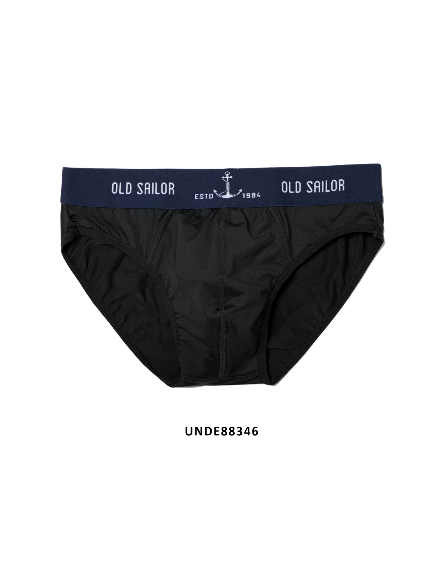 Quần lót Old Sailor - O.S.L BRIEF - BLACK UNDE883461 -  đen - big size upto 4Xl