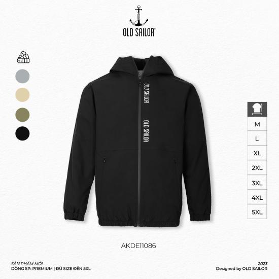 Áo khoác dù nam Old Sailor - O.S.L PREMIUM WIND BREAKER JACKET - AKDE11086 - Big size upto 5XL