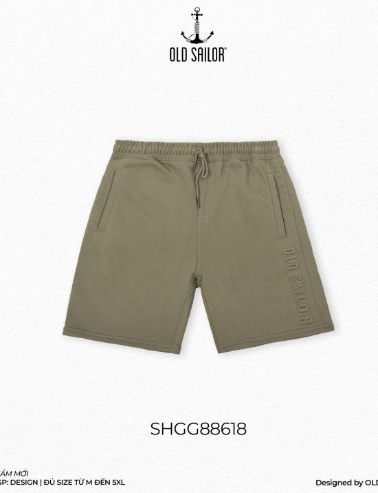 Quần Short Nỉ Chân Cua Old Sailor - SHGG88618 - Big Size upto 5XL