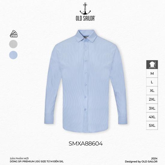 Áo Sơ Mi Vải Poly Cool Old Sailor - SMXA88604 - Big Size Upto 5XL