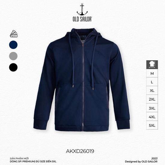 Áo khoác Sun Protection Old Sailor - Navy - AKXD26019 - xanh đen - Big size upto 5XL