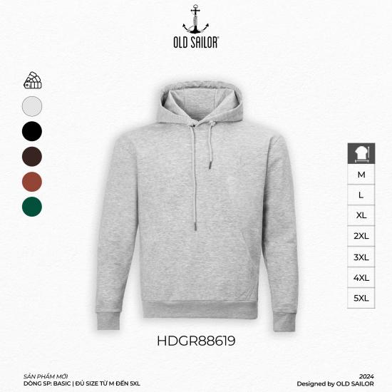 Áo Hoodie Casual Old Sailor - HDGR88619 - Big size upto 5XL