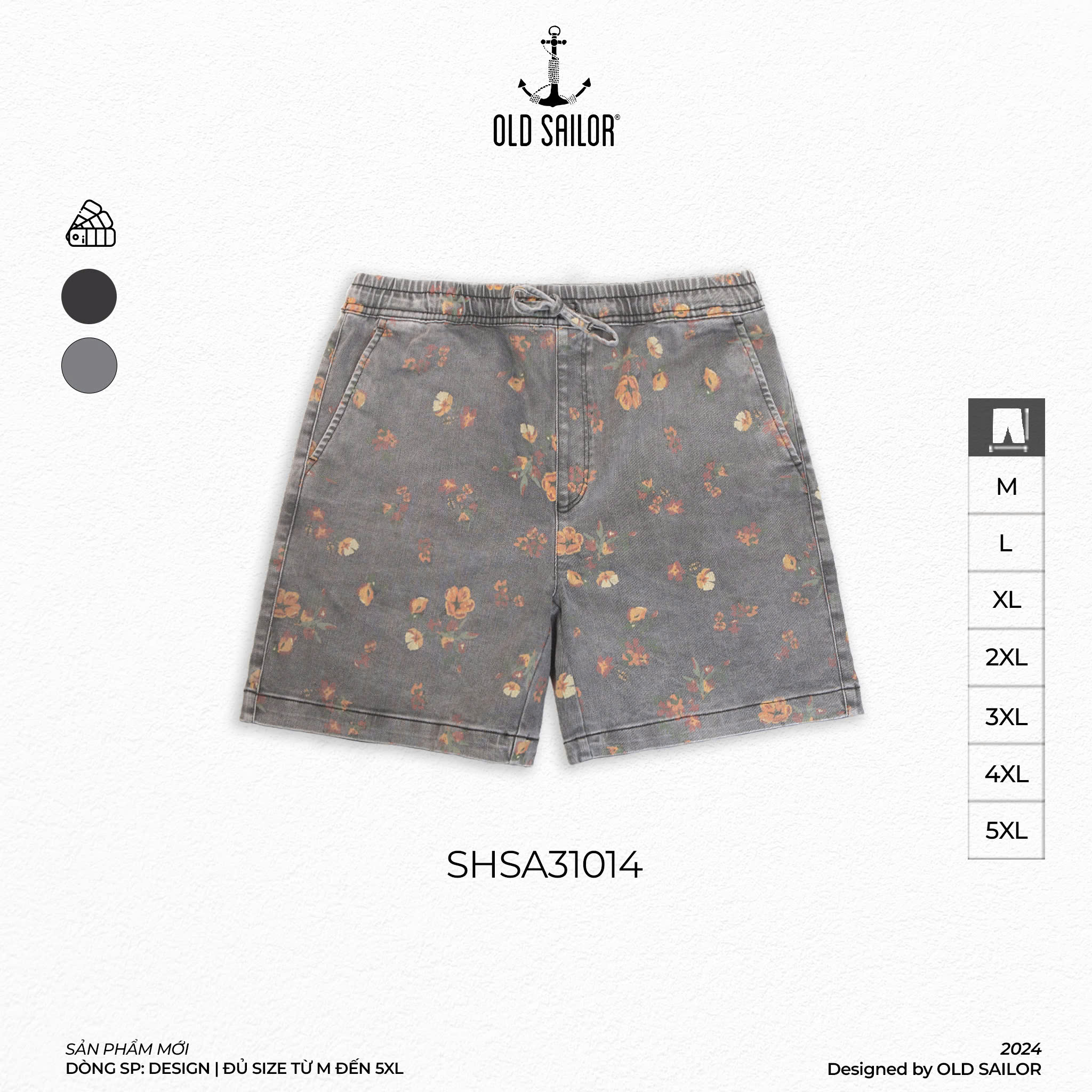 Quần Short Jeans Bông Old Sailor - SHSA31014 - Big size upto 5XL