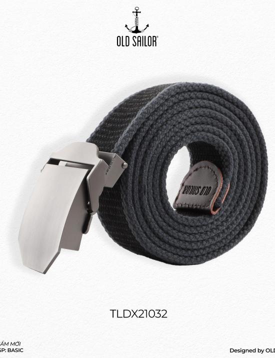 Thắt lưng vải bố nam Old Sailor - OSL BELT - TLDX21032